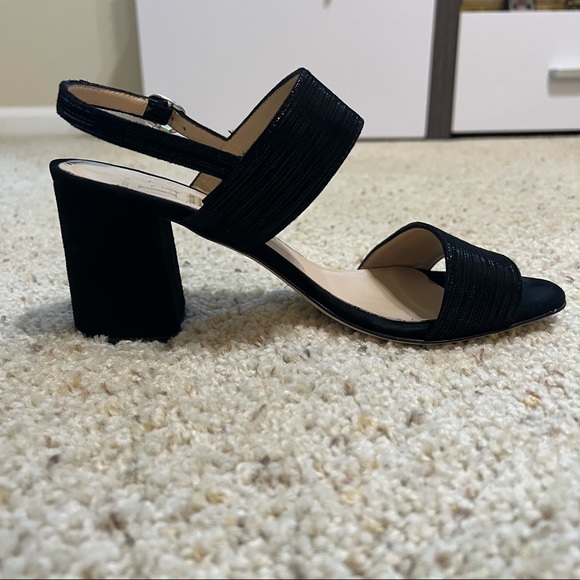 Luca Grossi black heels. Size: 9 1/2 - Picture 7 of 16